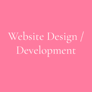 Website Design / Development