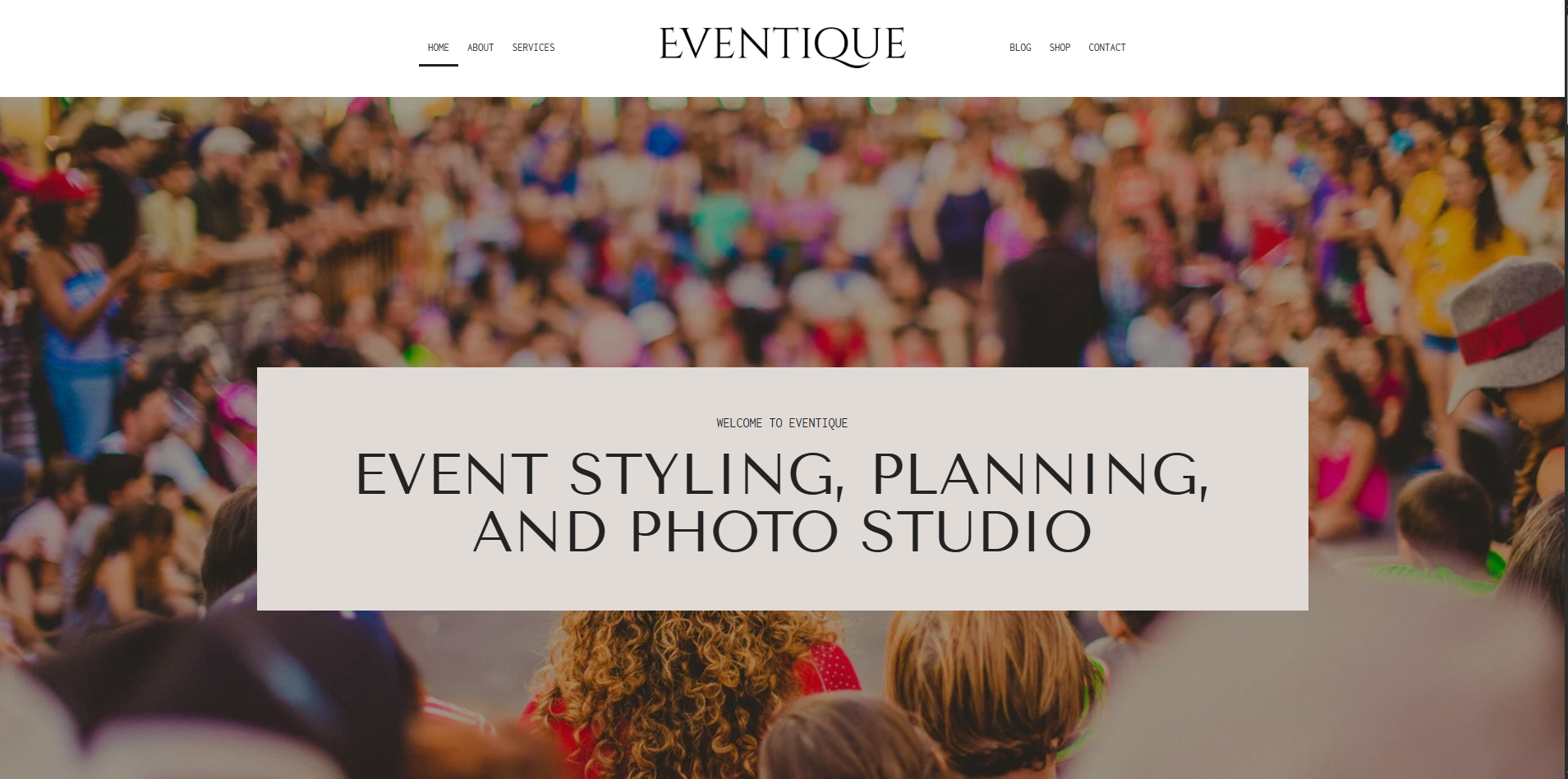 Eventique Theme