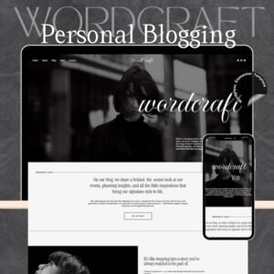 Minimalist WordPress Website Theme – Clean Elementor Pro Template